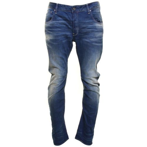 Mens Medium Aged Wash Arc 3D Slim Fit Jeans 27138 by G Star from Hurleys