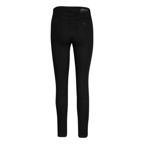 Womens Black Stretch J20 High Rise Skinny Jeans 78008 by Emporio Armani from Hurleys