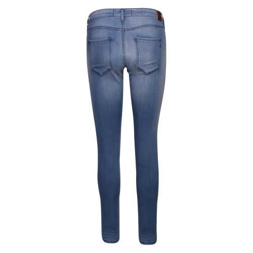 Womens Blue Stella Super Skinny Fit Jeans 40716 by Replay from Hurleys