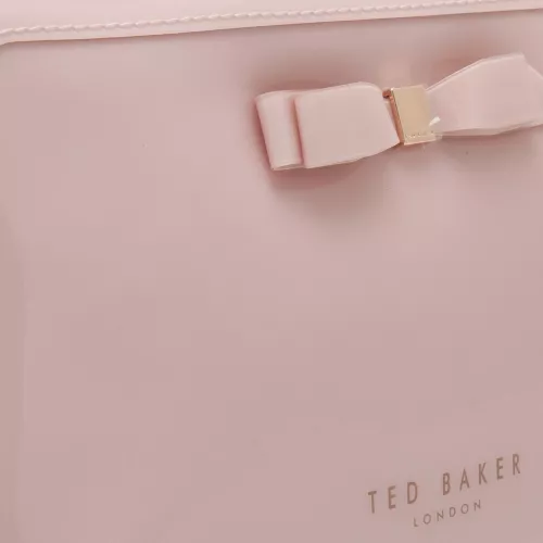 Womens Light Pink Caffara Bow Washbag 46190 by Ted Baker from Hurleys