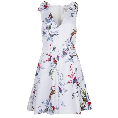 Womens White Manueli Opulent Fauna Dress 22764 by Ted Baker from Hurleys