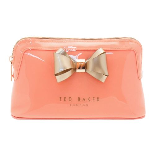 Womens Light Red Aimee Bow Make Up Bag 9148 by Ted Baker from Hurleys