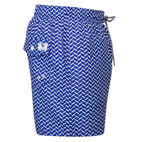 Mens Blue Caven Geo Swim Shorts 23764 by Ted Baker from Hurleys