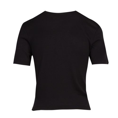 Womens Black Harieyy Twist Detail S/s T Shirt 59660 by Ted Baker from Hurleys