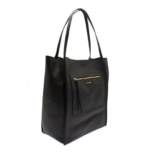 Womens Black Cammila Zip Detail Large Shopper Bag 89314 by Ted Baker from Hurleys