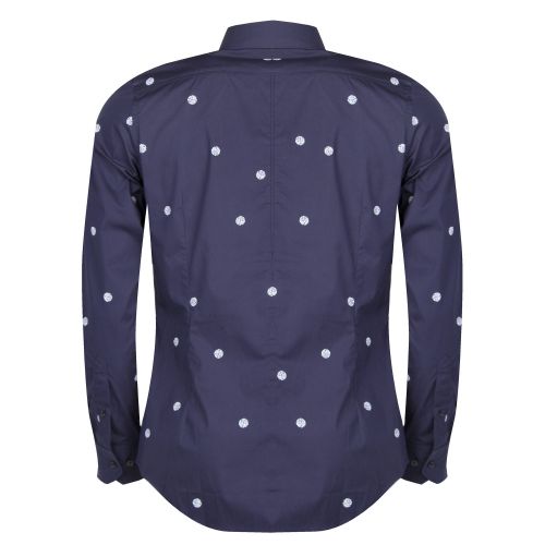 Mens Sartho Blue Printed Core L/s Shirt 35076 by G Star from Hurleys