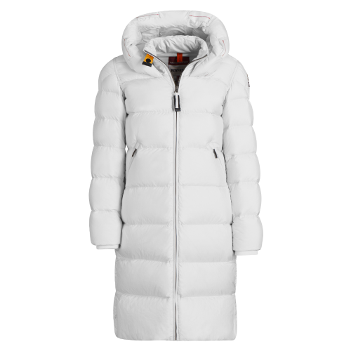 Girls Off White Panda Padded Hooded Coat 80884 by Parajumpers from Hurleys