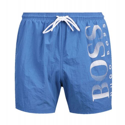 Mens Blue Octopus Swim Shorts 98310 by BOSS from Hurleys