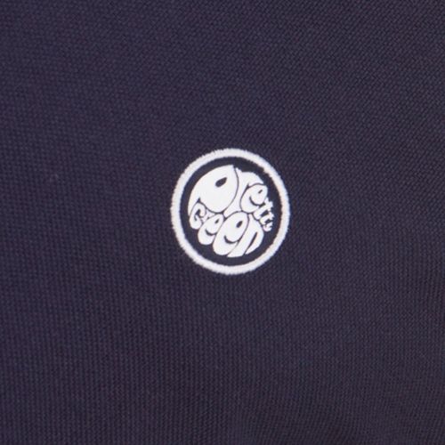 Mens Navy Multistripe S/s Polo Shirt 72435 by Pretty Green from Hurleys
