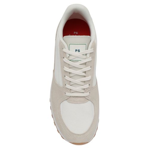 Mens White Damon Trainers 106875 by PS Paul Smith from Hurleys