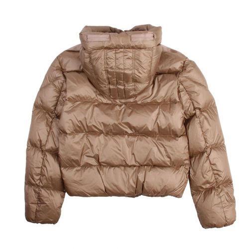 Girls Cappuccino Tilly Hooded Padded Jacket 94530 by Parajumpers from Hurleys