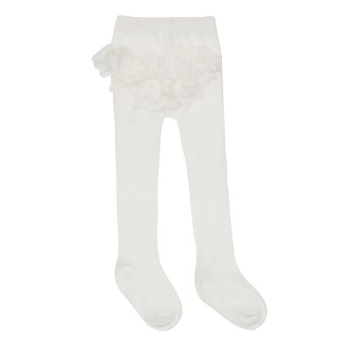 Infant Natural Flounces Tights 48395 by Mayoral from Hurleys
