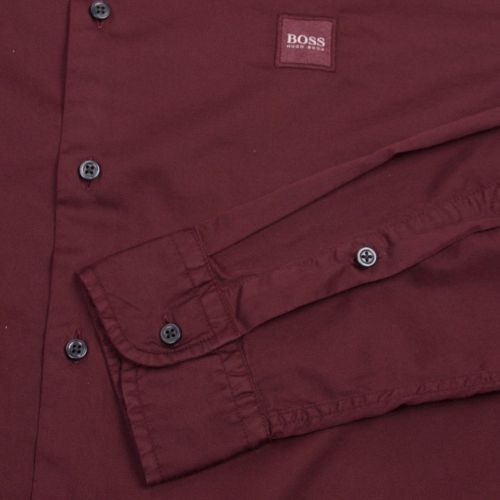 Casual Mens Burgundy Mypop_2 L/s Shirt 51562 by BOSS from Hurleys