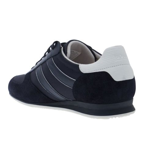 Casual Mens Dark Blue Orland_ Lowp Trainers 23530 by BOSS from Hurleys