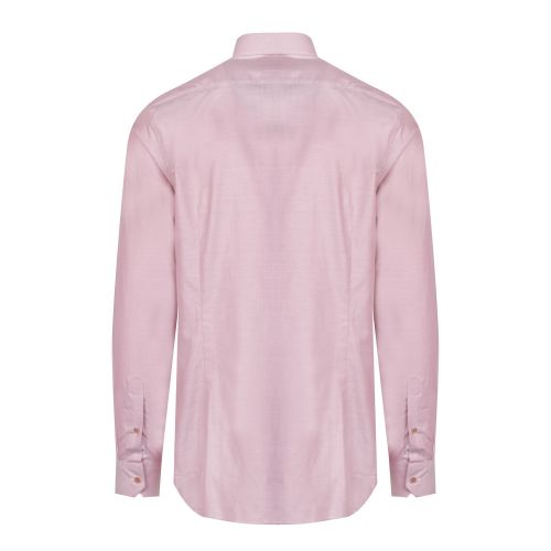 Mens Pink Zachari Branded Tape L/s Shirt 43895 by Ted Baker from Hurleys