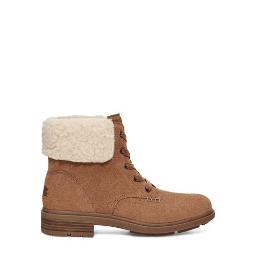 Womens Chestnut Harrison Lace Suede Boots 99303 by UGG from Hurleys