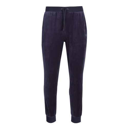 Mens Marine Chenille Sweat Pants 48061 by Emporio Armani Bodywear from Hurleys