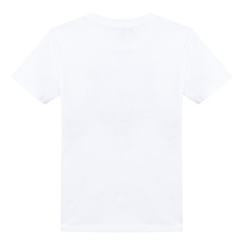 Boys White/Blue Tiger S/s T Shirt 36470 by Kenzo from Hurleys