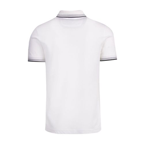 Athleisure Mens White Paddy S/s Polo Shirt 83373 by BOSS from Hurleys