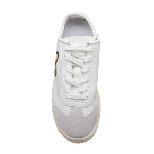 Womens White Ziggy Swirl Heart Trainers 99540 by PS Paul Smith from Hurleys