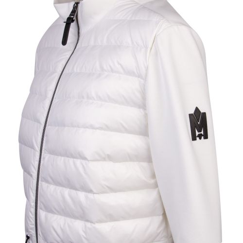 Womens White Joyce Padded Hybrid Jacket 59848 by Mackage from Hurleys