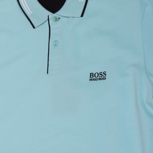 Athleisure Mens Mint Paul Tipped Slim Fit S/s Polo Shirt 36919 by BOSS from Hurleys
