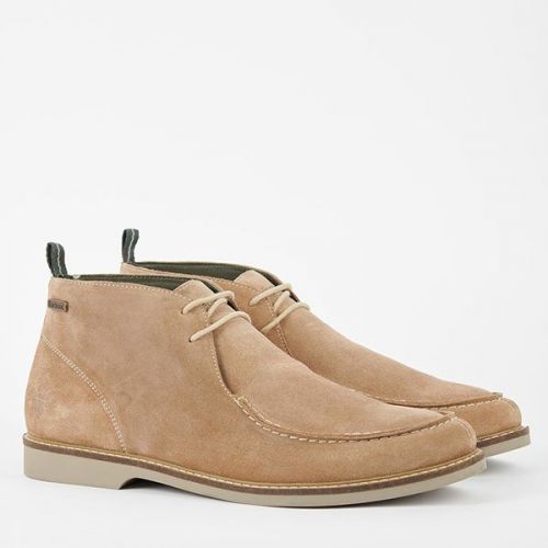 Mens Sand Suede Terris Ankle Boots 109689 by Barbour from Hurleys