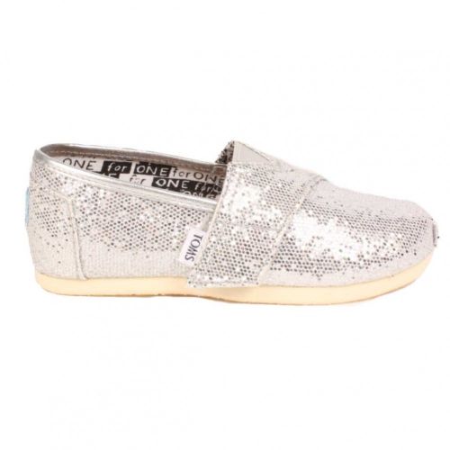 Tiny Silver Glitter Classic (1-10) 6068 by Toms from Hurleys
