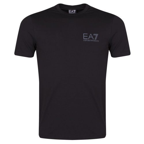 Mens Black Training Logo Series S/s T Shirt 20334 by EA7 from Hurleys