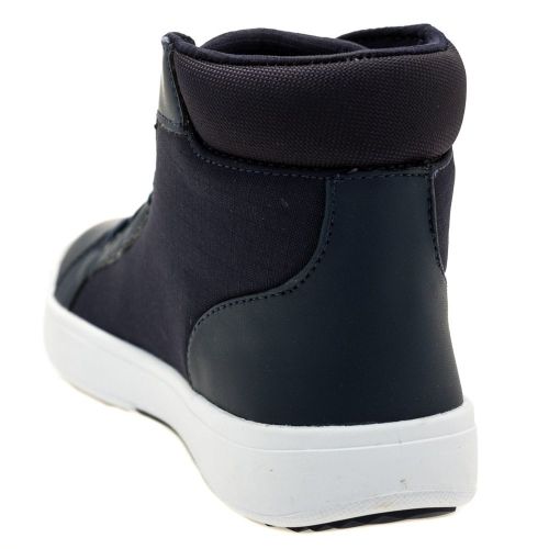 Junior Navy Explorateur Mid Trainers (2-5) 62668 by Lacoste from Hurleys