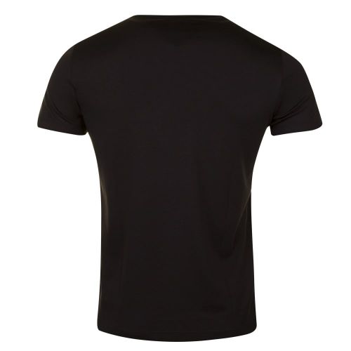 Mens Black Velvet Eagle S/s T Shirt 22358 by Emporio Armani from Hurleys