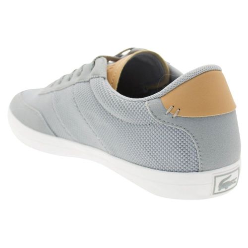 Mens Grey Court Master Trainers 23984 by Lacoste from Hurleys
