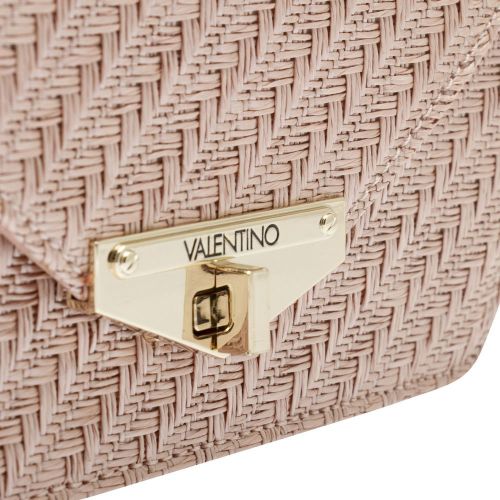 Womens Light Pink Amanda Woven Crossbody Bag 88034 by Valentino from Hurleys