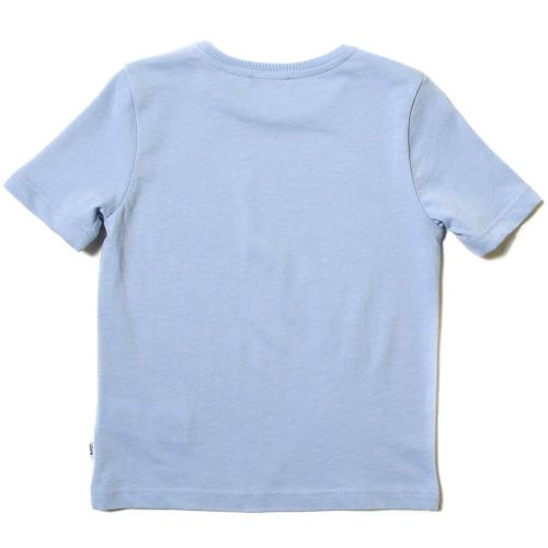 Boys Blue Box Branded S/s Tee Shirt 16674 by BOSS from Hurleys