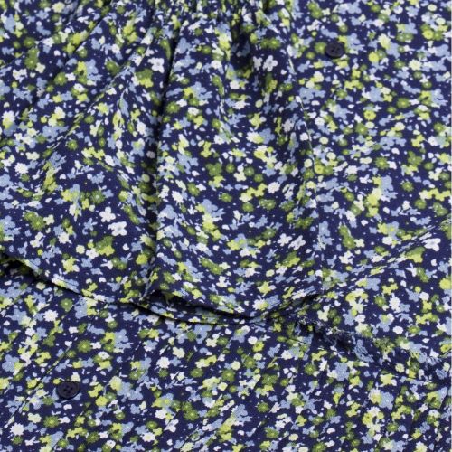 Womens Green/Navy Tiny Wildflowers Shirt Dress 27477 by Michael Kors from Hurleys