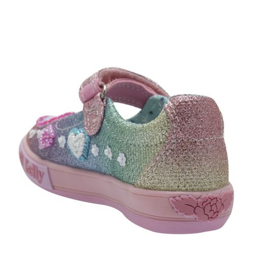 Girls Multicoloured Gem Unicorn Dolly Shoes (24-33) 86442 by Lelli Kelly from Hurleys