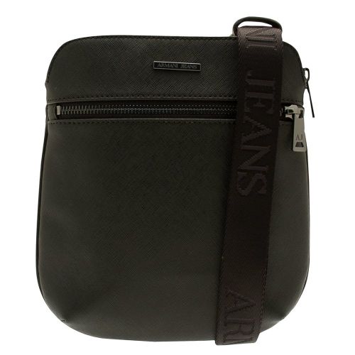 Mens Black Messenger Bag 69706 by Armani Jeans from Hurleys