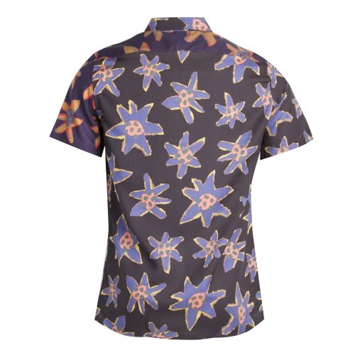 Paul Smith Mens Black Hand Drawn Floral Casual S/s Shirt 27541 by PS Paul Smith from Hurleys