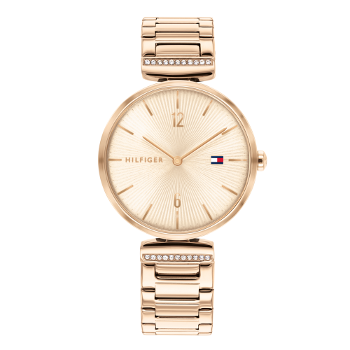Womens Rose Gold Aria Bracelet Watch 79929 by Tommy Hilfiger from Hurleys