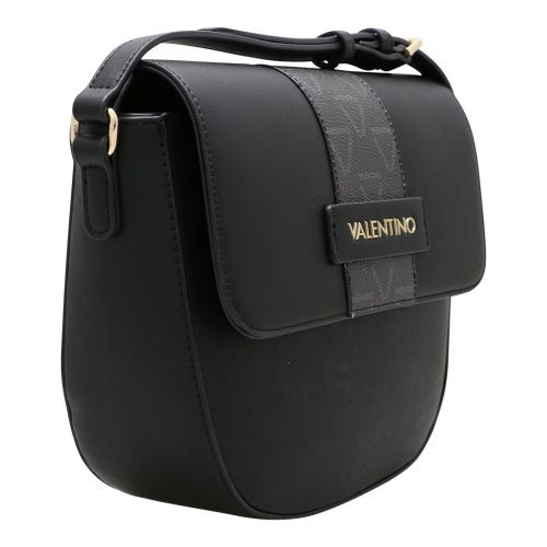 Womens Black Liquorice Saddle Cross Body Bag 104041 by Valentino from Hurleys