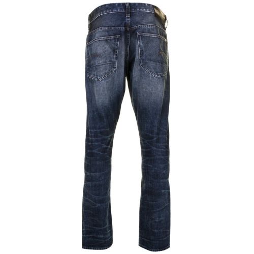 Mens Dark Aged Wash 3301 Tapered Fit Jeans 64036 by G Star from Hurleys