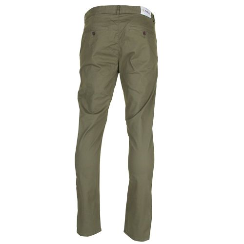 Mens Military Green Elm Chino Twill Pants 72207 by Farah from Hurleys