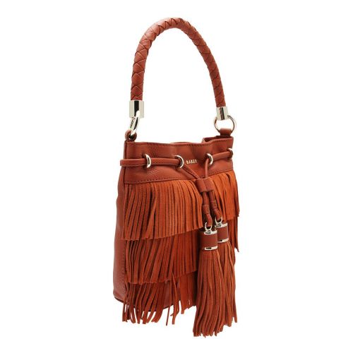 Womens Brown Tan Paralee Braided Mini Bucket Bag 93659 by Ted Baker from Hurleys