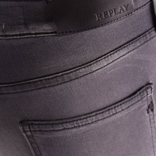 Womens Grey Super High Rise Touch Skinny Fit Jeans 7109 by Replay from Hurleys