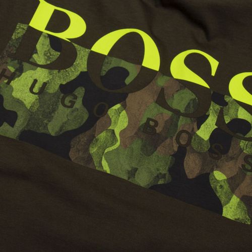 Casual Mens Khaki Thady 1 S/s T Shirt 78674 by BOSS from Hurleys