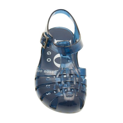 Baby Dusty Blue Jelly Sandals 6888 by BOSS from Hurleys