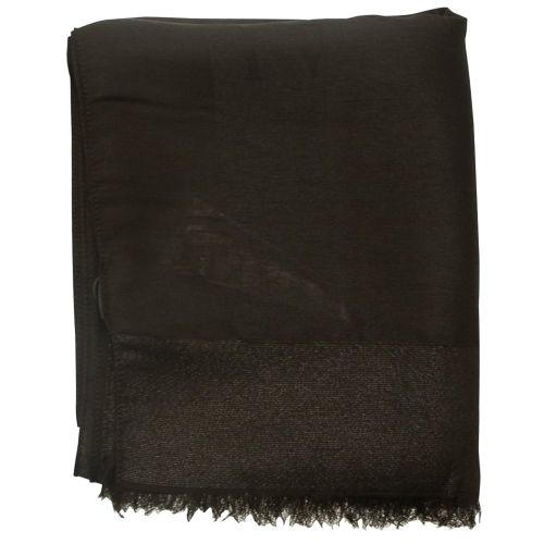 Womens Black Woven Scarf 70405 by Armani Jeans from Hurleys