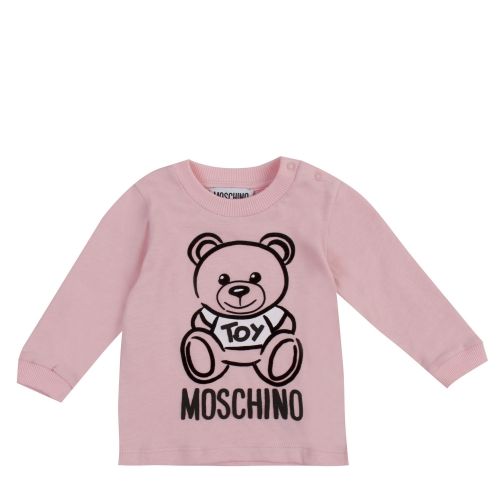 Baby Sugar Rose Toy L/s T Shirt & Bottoms Set 47290 by Moschino from Hurleys