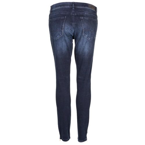 Womens Dark Blue Wash J10 Irvine Coated Slim Fit Jeans 68215 by BOSS from Hurleys