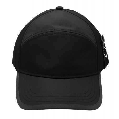 Mens Jet Black ID Cap 93065 by MA.STRUM from Hurleys